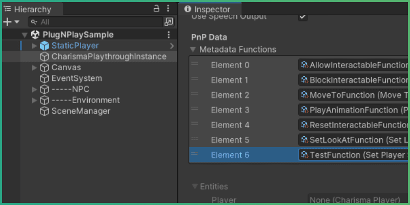 TestFunction added to the PlaythroughInstance meta data list